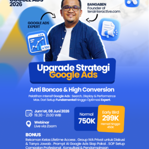 Upgrade Strategi Google Ads 2026: Anti Boncos & High Conversion